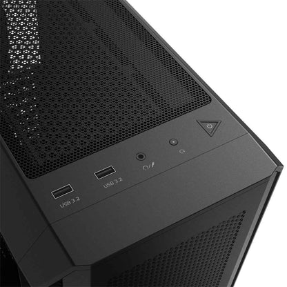 XPG VALOR AIR Plus Mid-Tower Gaming Case Black | ATX Support, 4x ARGB Fans, Tempered Glass Panel