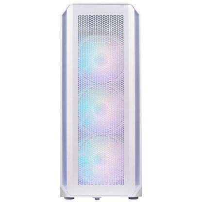 XPG VALOR AIR Plus Mid-Tower Gaming Case Black | ATX Support, 4x ARGB Fans, Tempered Glass Panel