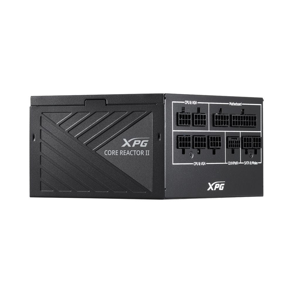 XPG CORE REACTOR II 1200W Power Supply | 80 PLUS Gold | Fully Modular | ATX 3.0 | 12 VHPWR Ready | Black