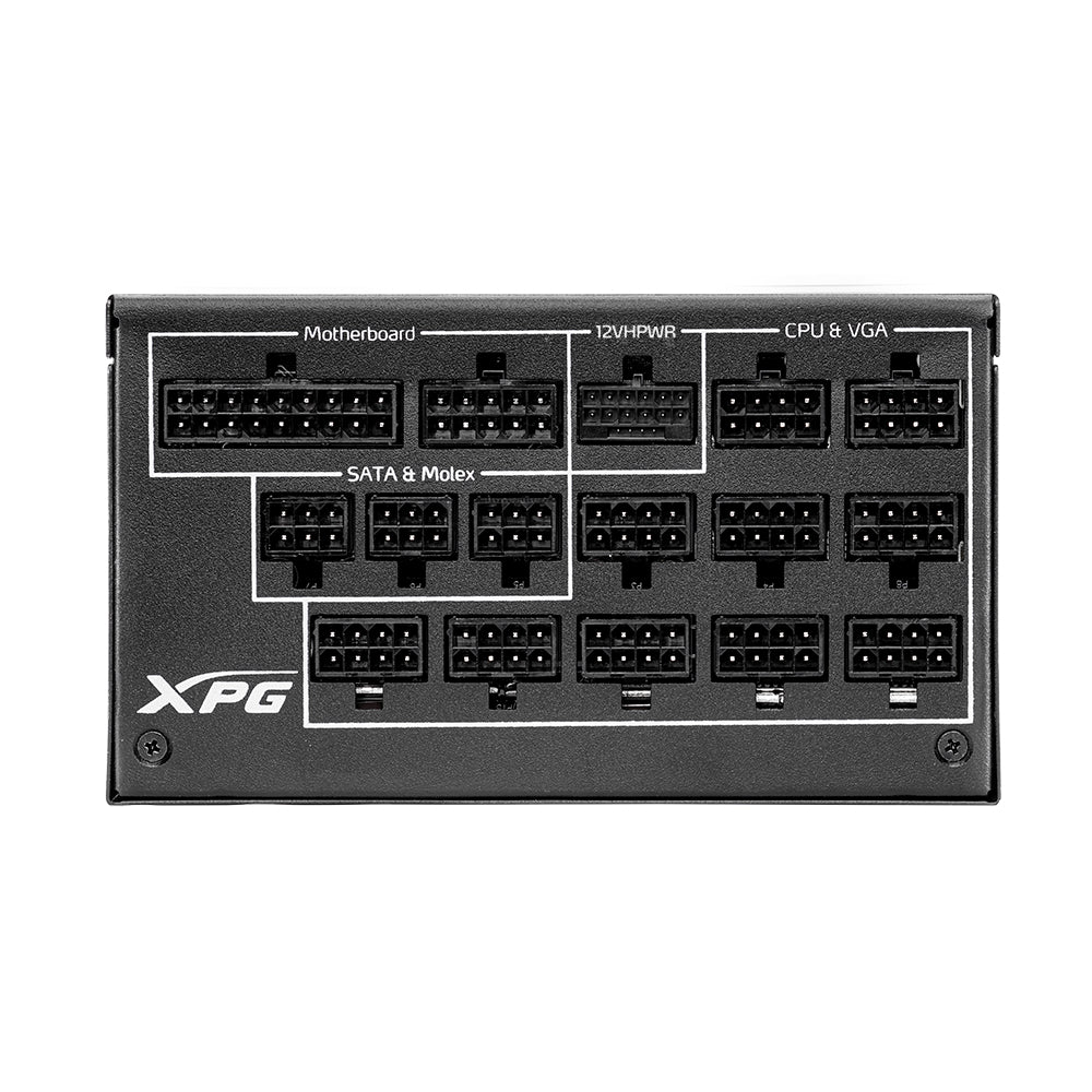 XPG CYBERCORE II 1300W | ATX 3.1, 80 Plus Platinum, Fully Modular PSU with Digital Control and VENTO PRO Cooling
