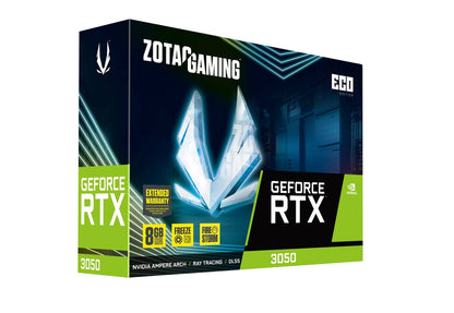 ZOTAC GAMING | GeForce RTX™ 3050 ECO Edition 8GB GDDR6 | Graphics Card (ZT-A30500K-10M)