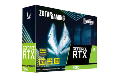 ZOTAC GAMING | GeForce RTX 3060 Twin Edge 12GB GDDR6 | Graphics Card (ZT-A30600E-10M)