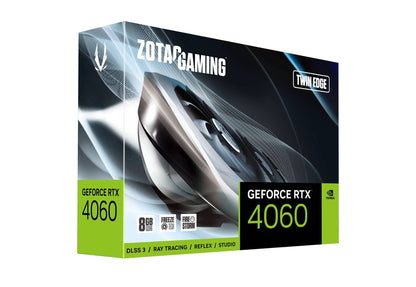 ZOTAC GAMING | GeForce RTX 4060 8GB Twin Edge | Graphics Card (ZT-D40600E-10M)