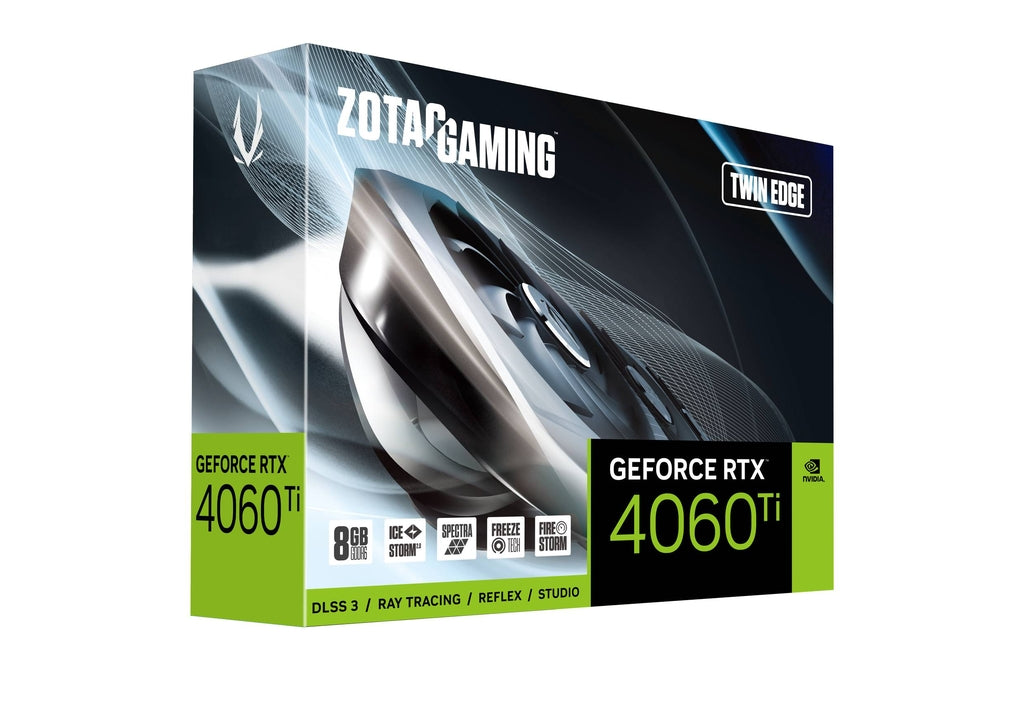 ZOTAC GAMING | GeForce RTX 4060 Ti 8GB Twin Edge | Graphics Card (ZT-D40610E-10M)